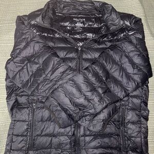 Nautica Women's Black Puffer Jacket